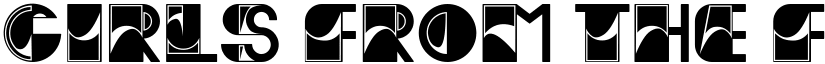 Girls from the Forest font