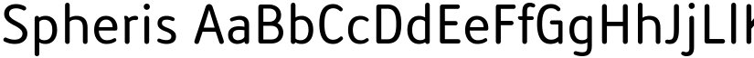 Spheris font