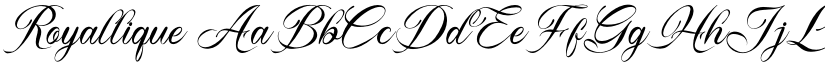 Royallique font download