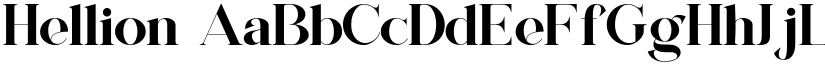 Hellion font download