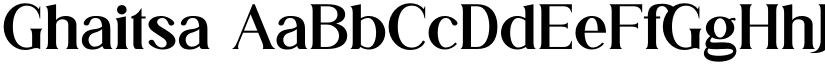 Ghaitsa font download