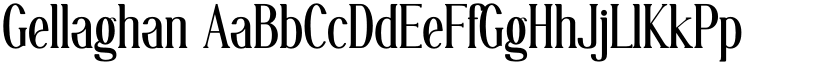 Gellaghan font download