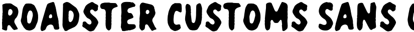 Roadster Customs Sans 01 font download