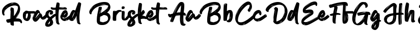 Roasted Brisket font download