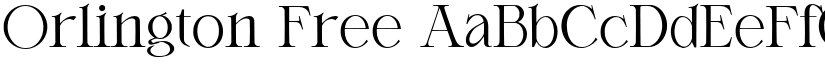 Orlington Free font download