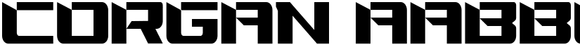 corgan font download