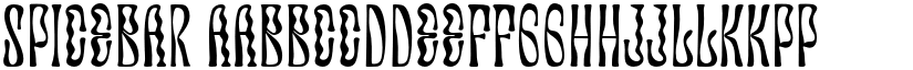 Spicebar font