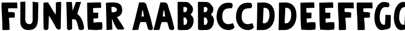 Funker font