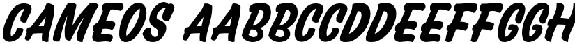 Cameos font download