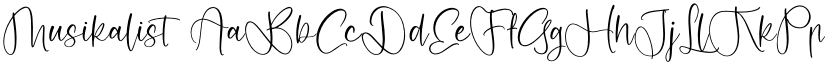 Musikalist font download