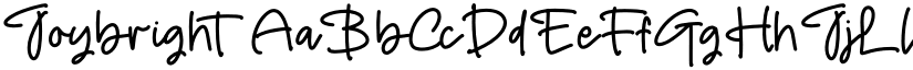 Joybright font