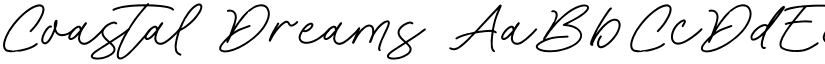Coastal Dreams font