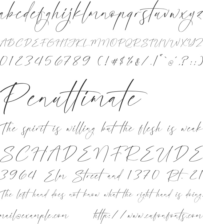 Islandias Beachlife font preview