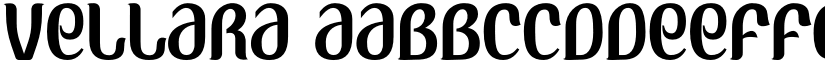 Vellara font download