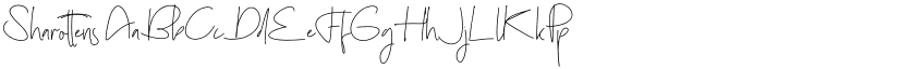 Sharottens font