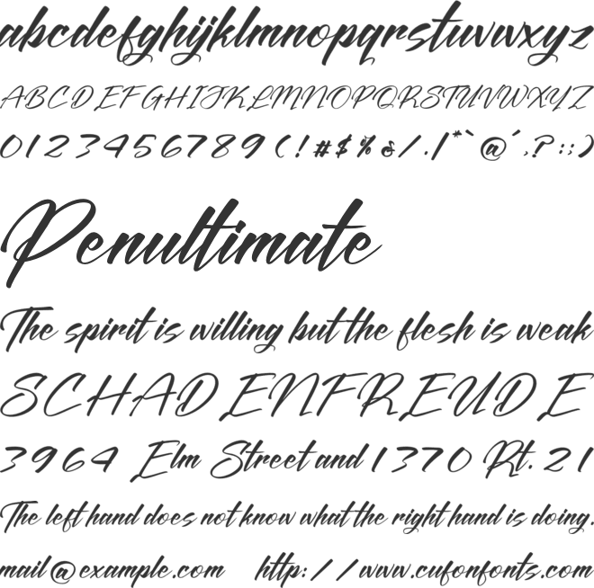 Blackers Luminous font preview