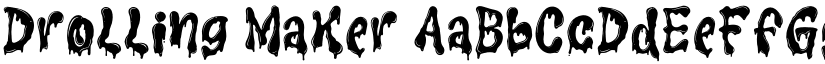 Drolling Maker font download