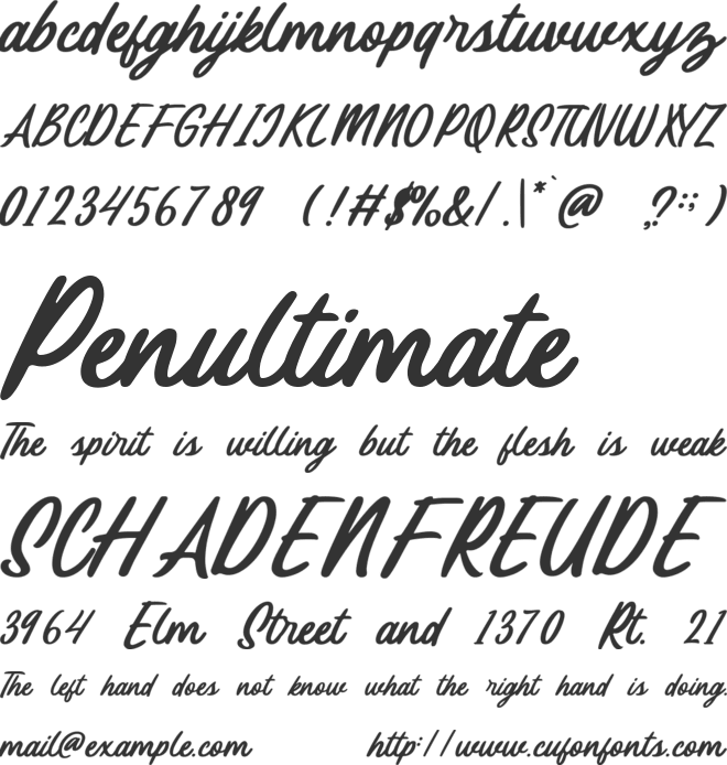 RT Goodneighbor font preview