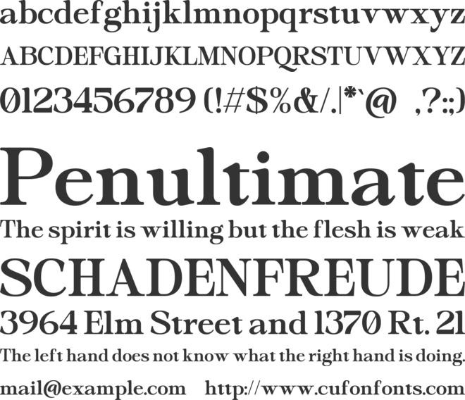 Dopamine Seekers font preview