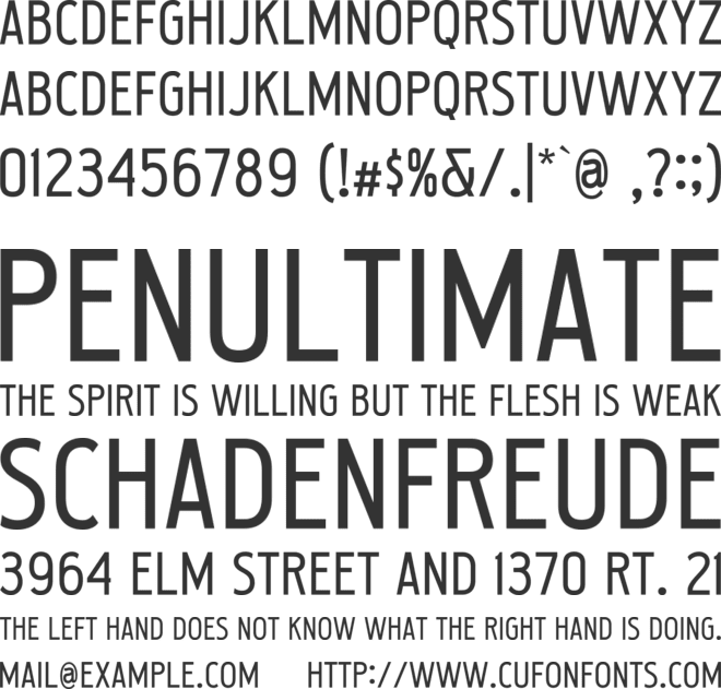 Beacon Revival font preview