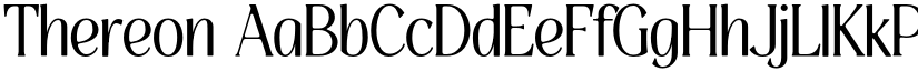 Thereon font download