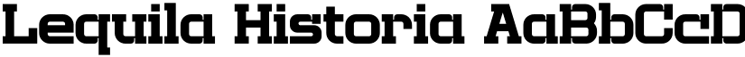 Lequila Historia font download