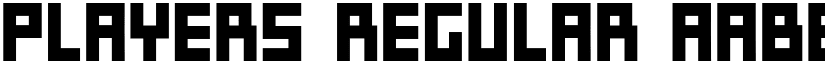 Players Regular font
