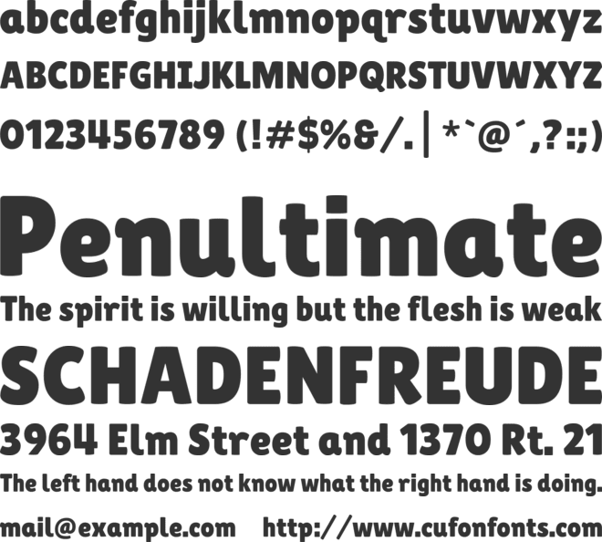Lilita Class font preview