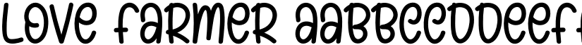 Love Farmer font download
