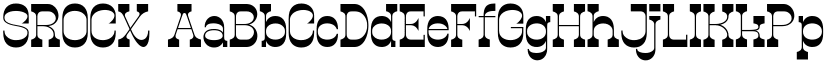 SROCX font download