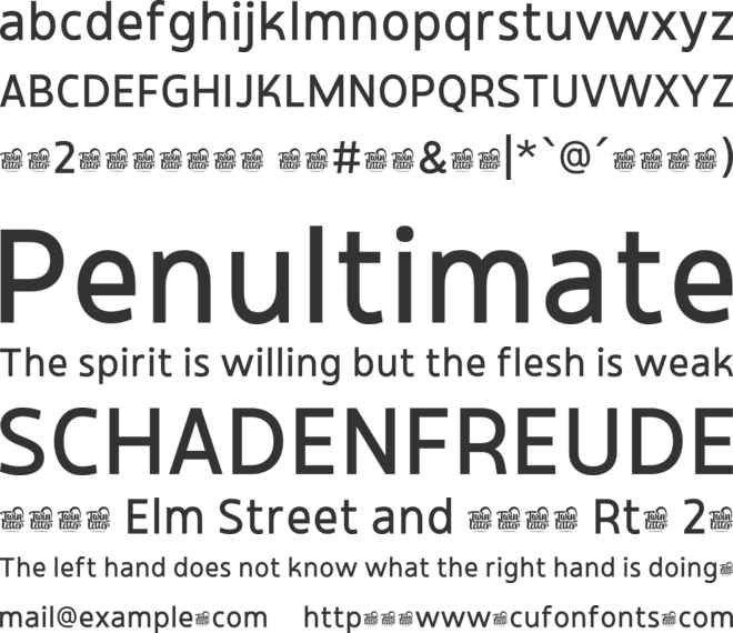 Rinteva Grid Trial font preview