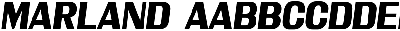 Marland font download