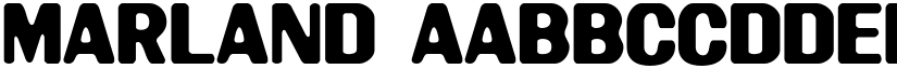 Marland font