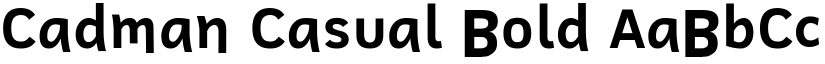 Cadman Casual font download