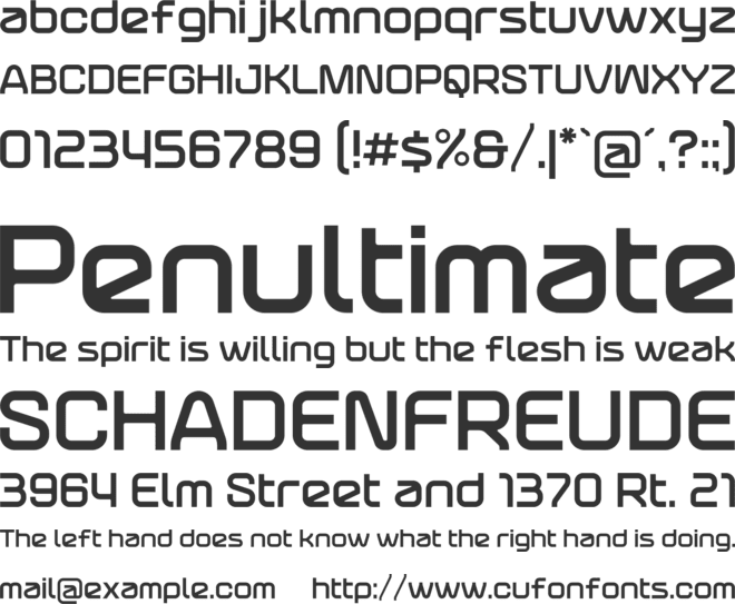 Practive font preview