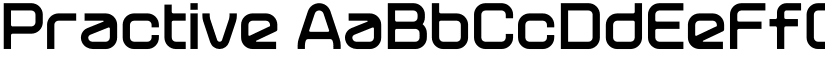 Practive font