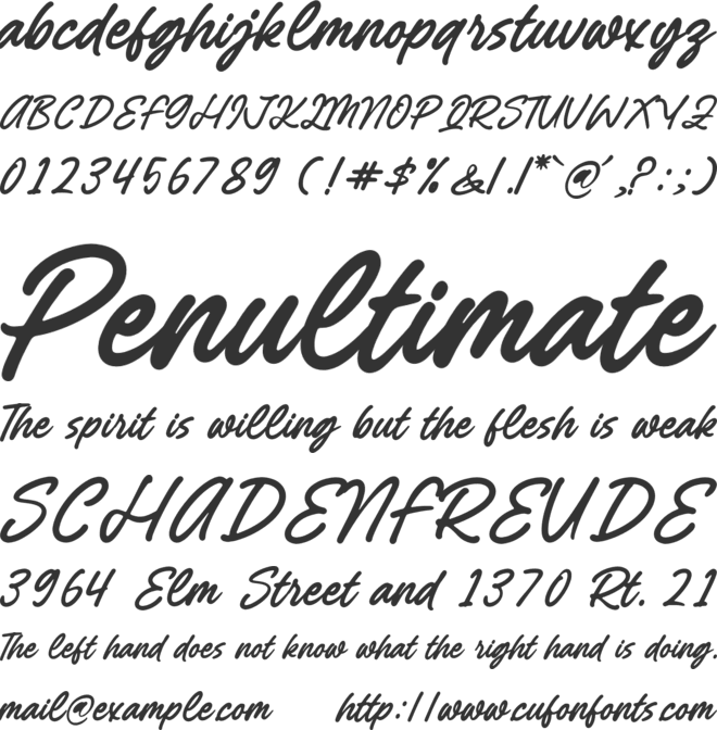 Royal Cataloge font preview
