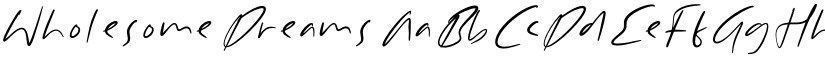 Wholesome Dreams font download