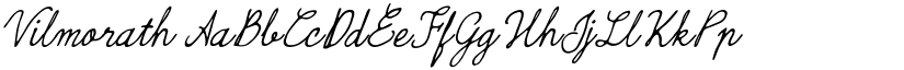 Vilmorath font