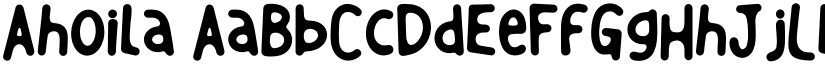 Ahoila font download