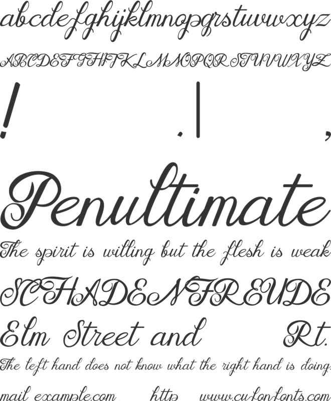 Houston Regular font preview