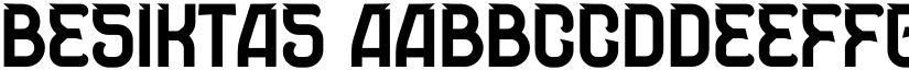 Besiktas font