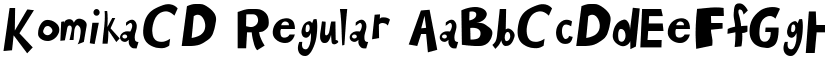 Komika CD font download