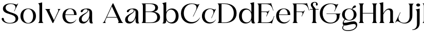 Solvea font download