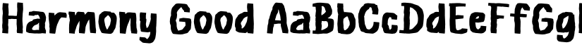 Harmony Good font download