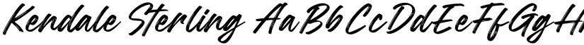 Kendale Sterling font download