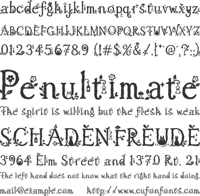 Holwyn Dream Personal Use Only font preview