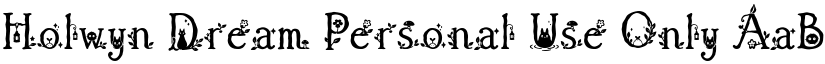 Holwyn Dream Personal Use Only font download