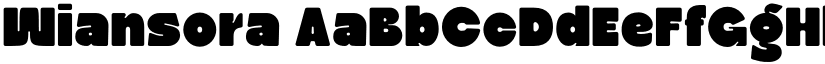 Wiansora font download