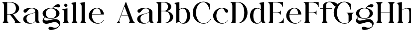 Ragille font download